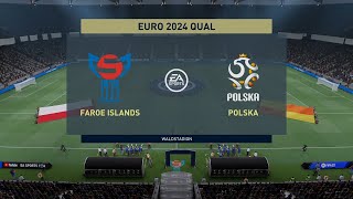 FIFA 22  Eliminacje EURO 2024  Wyspy Owcze  Polska [upl. by Gower]