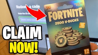 How to REDEEM VBUCKS CODE in Fortnite on XBOX [upl. by Pattie]