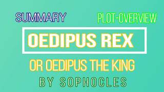 Oedipus Rex Oedipus The King By Sophocles  Learn English Through Story [upl. by Aynos]