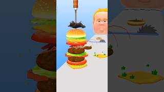 XXL Sandwich 🍔  Make Extra Large Hamburger Part 6 shorts shortvideo [upl. by Tripp]