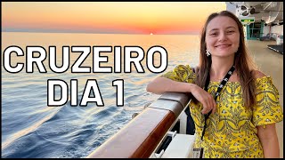 ðŸ›³ EMBARQUE TOUR DO NAVIO E DA CABINE E DICAS  CRUZEIRO CROÃCIA E GRÃ‰CIA  DIA 1 [upl. by Ayama]