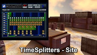 TimeSplitters  Site  Remade on PS1 Music 2000 [upl. by Kravits574]