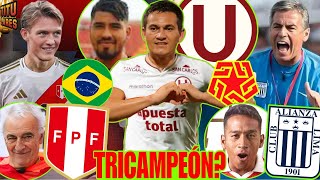 JAIRO VÉLEZ a UNIVERSITARIO y PAOLO REYNA a BRASIL BENGOCHEA a ALIANZA SONNE TITULAR SELECCIÓN [upl. by Monjo537]