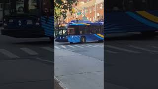 A Nova LFS Smart Bus 2022 Q88 Bus Arriving To Queens CTR Mall [upl. by Darooge]