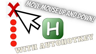 How to move the mouse up and down with autohotkey [upl. by Diannne]