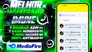 💛 LINK DIRETO🔥NOVO MELHOR WHATSAPP IMUNE 2024 PUXA DADOS ZAP IMUNE WHATSAPP E SECUNDÁRIO 💛 [upl. by Eugenio1]