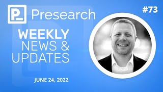 Presearch Weekly News amp Updates w Colin Pape 73 [upl. by Hamrah55]