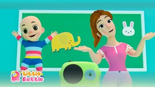 The Hokey Pokey Dance  Songs For Kids amp Nursery Rhymes  Little Rattle [upl. by Abbye]