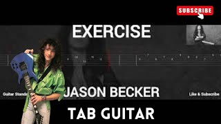 JASON BECKER  EXERCISE  TAB GUITAR [upl. by Ased950]