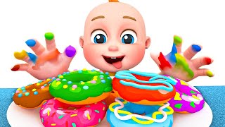 Mommy Donuts are The Best  Counting 1 to 5  PulkaCoco‬ Nursery Rhymes amp Kids Songs [upl. by Anirtek]