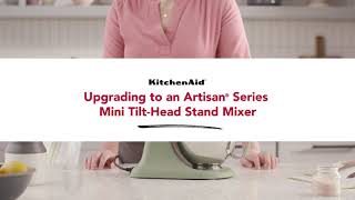 KitchenAid Mini TiltHead Stand Mixer for Small Kitchen Spaces [upl. by Yecats]