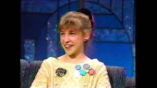 Arsenio Hall  Mayim Bialik from Beaches  1988  preBlossom [upl. by Damal]