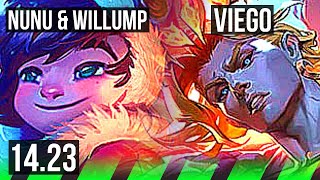 NUNU amp WILLUMP vs VIEGO JGL  1000 games  KR Master  1423 [upl. by Chandler]