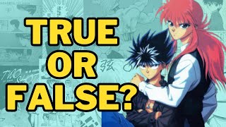 Did Togashi Intend to Make Hiei and Kurama a Couple Looking into this Yu Yu Hakusho Rumor [upl. by Nerty650]