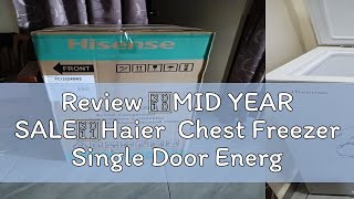 Review 【MID YEAR SALE】Haier Chest Freezer Single Door Energy Saving 146L 冷冻柜 PETI SEJUK BEKU FROZE [upl. by Arbma952]