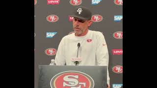 Kyle Shanahan on DC Nick Sorensen [upl. by Alyl]