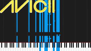 How to play Silhouettes by Avicii on Piano Sheet Music [upl. by Hnim]