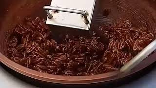 Roasting Pecans with MandelProfi machine [upl. by Marlea436]