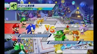 【Wii】マリオampソニック AT バンクーバーオリンピック ～ ドリーム雪合戦 【K14S36】 [upl. by Joachim]