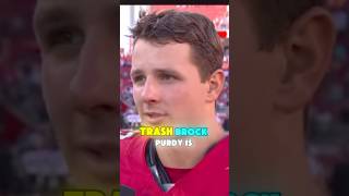 Brock Purdy Needs His RESPECT 49ers nfl shorts [upl. by Noimad]