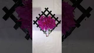 quotDIY Bougainvillea Flower Wall Decor  Easy Craft Ideasquotshort reelyoutubeshort diycrafts viral [upl. by Rhiana]