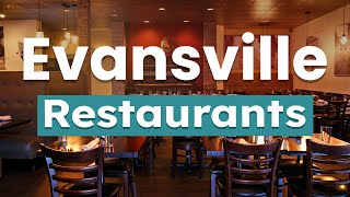 Top 10 Best Restaurants to Visit in Evansville Indiana  USA  English [upl. by Lovett942]