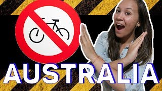 NO HAGAS ESTO en AUSTRALIA En BICICLETA  Acá en Australia [upl. by Eelana]