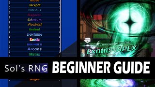 SOLS RNG BEGINNERS GUIDE Sols RNG [upl. by Wadesworth]