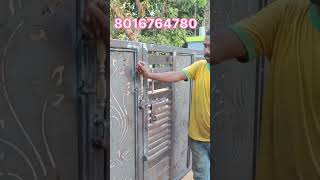 New sliding door fittings completeনতুন স্লাইডিং গেট নতুন মডেলbangalivlog youtubevideo shto gril [upl. by Uhn658]