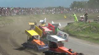 Stockcar F2 Pinkstermaandag 2024  NAC Autocross Kollum  RaRaRacing [upl. by Studdard]