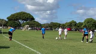 20241110 930 AM OL Leahi 14 West Green vs Lightning FC 14G [upl. by Gnuy455]