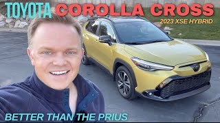 The Toyota Corolla Cross Hybrid is Way Better Than The Prius  Review [upl. by Ekusoyr22]