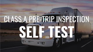 2024 CDL permit written test for USA  Class A PreTrip Inspection  Pass the New CDL Road Test [upl. by Stephie]