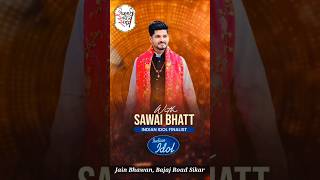 Sawai Bhat in Sikar  Indian Idol Finalist Singer  Shekhawati Sahitya Sangam 2024 sawaibhatt [upl. by Valerle]