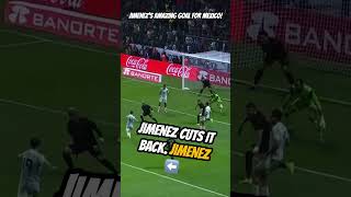 Raul Jimenez Opens the Scoring for Mexico [upl. by Lawry]