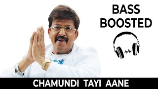 Chamundi Tayi Aane  Bass Boosted  Bass X Kannada [upl. by Aikemit]