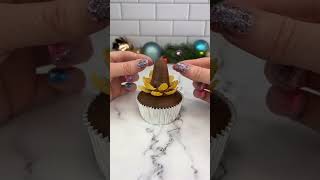 Cornflakes Cupcakes🌲🧁 arifeonline cupcake christmas christmasspecial baking ideas shorts [upl. by Hoopes]