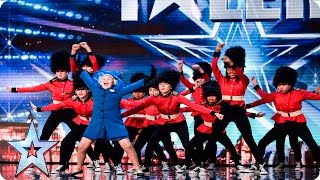 Elite Squad Royalz have a surprise for the Judges  Week 1 Auditions  Britain’s Got Talent 2016 [upl. by Pederson]