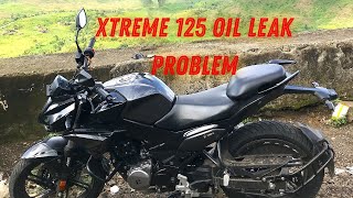 Xtreme 125r oil leak 😱😱 Oil leak problem 😢 hero Xtreme 125 r Xtreme 125 oil leak solution 👈👈 [upl. by Eelamme257]