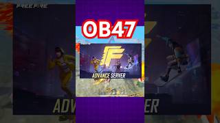 FREE FIRE INDIA ADVANCE SERVER DOWNLOAD LINK✅ HOW TO DOWNLOADADVANCE SERVER FREE FIRE OB47 UPDATE [upl. by Eicnahc]