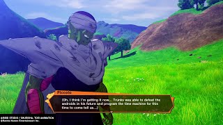 Dragon Ball Z Kakarot Piccolo fuses with Kami and battles Imperfect Cell [upl. by Alric]