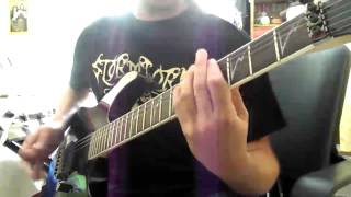 CARCASS  RotnRoll  Rhythm Guitar Cover [upl. by Hayidah68]