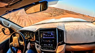 POV DESERT DRIVE  200 Series Land Cruiser 2020 [upl. by Assirralc84]