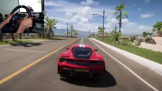 2019 Ferrari 488 Pista  Forza Horizon 5  Logitech G29 gameplay [upl. by Aynotel]