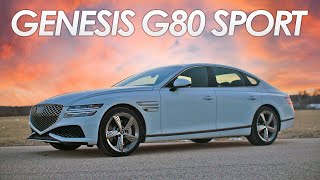 2022 Genesis G80 Sport  Best Car They Ever Made [upl. by Groh414]