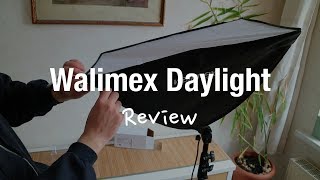 Walimex DaylightSet 250 Softbox Review [upl. by Adnaluoy]