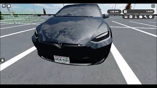 Tesla Model X Sentry Mode Alarm In Greenville Roblox [upl. by Alym]