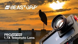 shotoniphone with Beastgrip Pro Series 17X Telephoto Lens [upl. by Halehs]