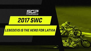 Lebedevs is the hero for Latvia SWC🏆  FIM Speedway Grand Prix [upl. by Bab]