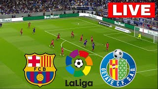 🔴LIVE BARCELONA vs GETAFE I LALIGA 202425 MATCH  FULL STREAMING I LIVE [upl. by Eiclek168]